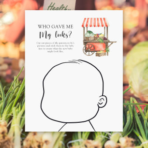Qui m'a donné mon physique Fête prénatale légumes