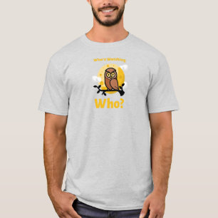 Qui regarde qui ? T-shirt de l'observateur de Bird