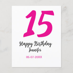 quiencenera 15e anniversaire ajouter date année te
