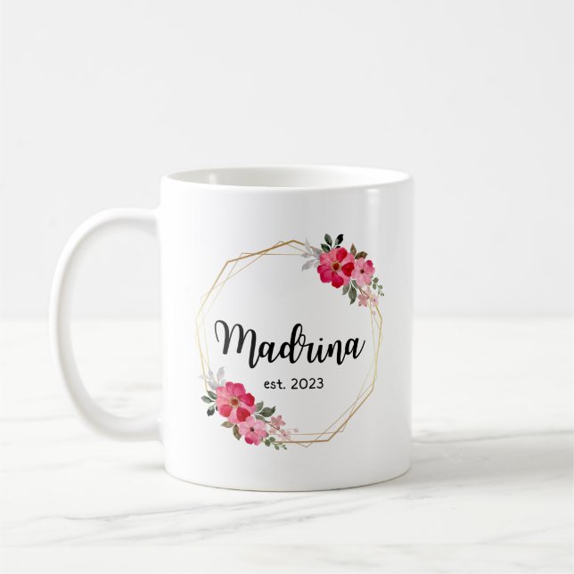 Quieres Ser Mi Madrina Est 2023 Mug (Gauche)