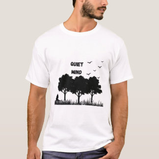 Quiet Mind T-Shirt – Forest Wellness for Overthink
