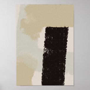 Quiétude – Impression d'art abstrait neutre