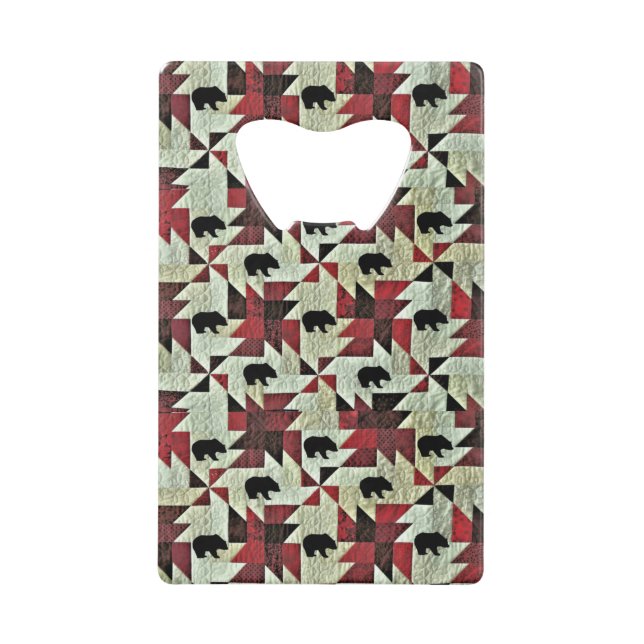 Quilt d'ours noir (Devant)