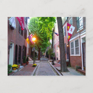 Quince Street, Philadelphie Carte Postale
