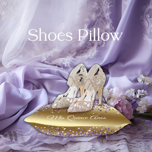 Quinceañera Coussin traditionnel pour chaussures