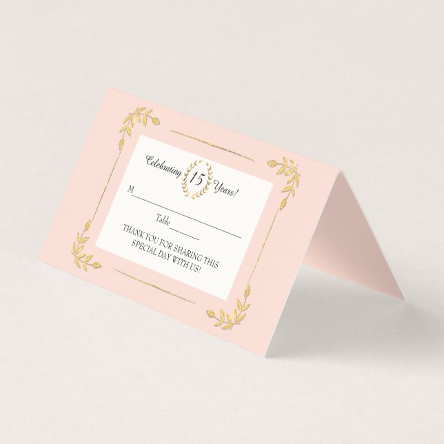 Quinceanera de couronne rose blanche feuille de la (Front)