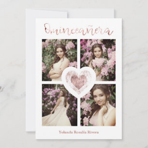 Quinceañera Espagnol Tendance Or Rose 4 Photos