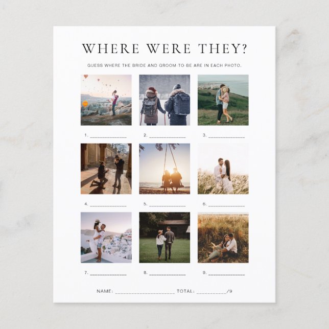 Quinn Où Étaient-Ils Vacances Jeu Photo (Devant)