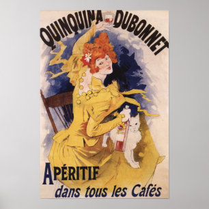 Quinquina Dubonnet Aperitif Poster promotionnel