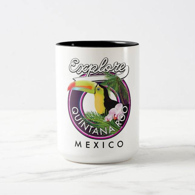 Quintana Roo holbox plage mexico. Café Mug (Centre)
