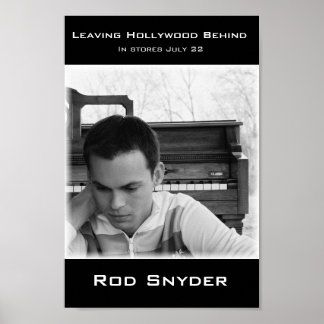 Quitter Hollywood Derrière - affiche de date de so