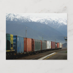 Quitter la carte postale de la station