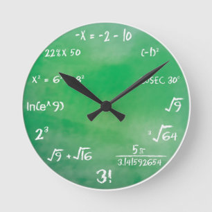 Quiz Math - Sheldon Cooper Horloge