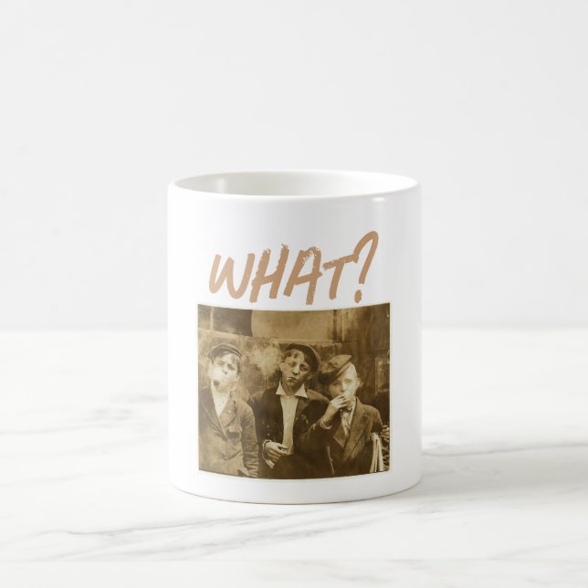 Quoi ? Café Mug (Centre)
