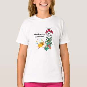 "Quoi de neuf ce Noël ? T-shirt pour enfants amusa