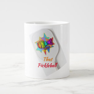 QUOI ! Pickleball Café Mug