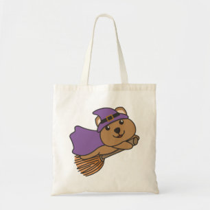 Quokka Halloween Witch Enfants Sac fourre-tout de