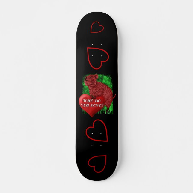 Quokka Love Skateboard (Devant)