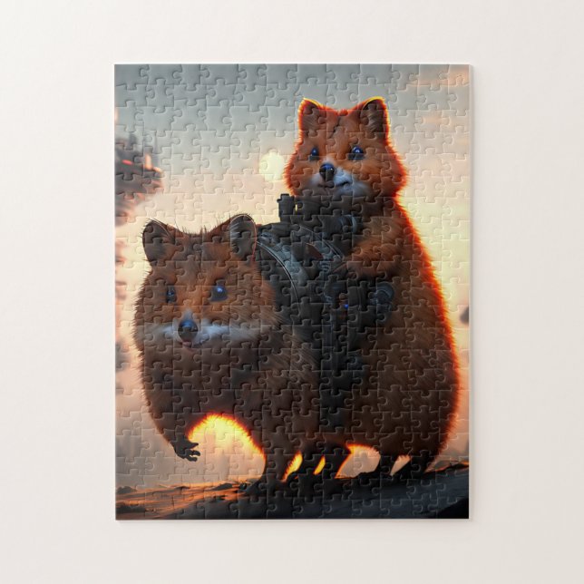 Quokkas À La Secourt, Jigsaw Puzzle (Vertical)