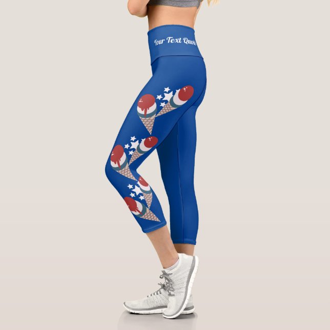 Quote Capri Leggings du 4 juillet (Gauche)