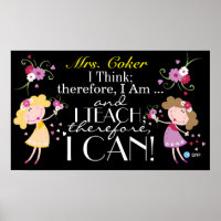 Quote Teachers CAN Do What They Teach Poster