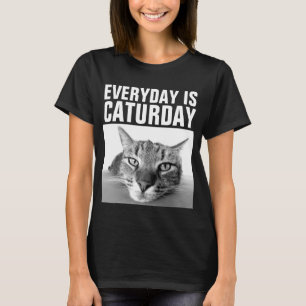 QUOTIDIEN EST le T-shirts drôle de chat de