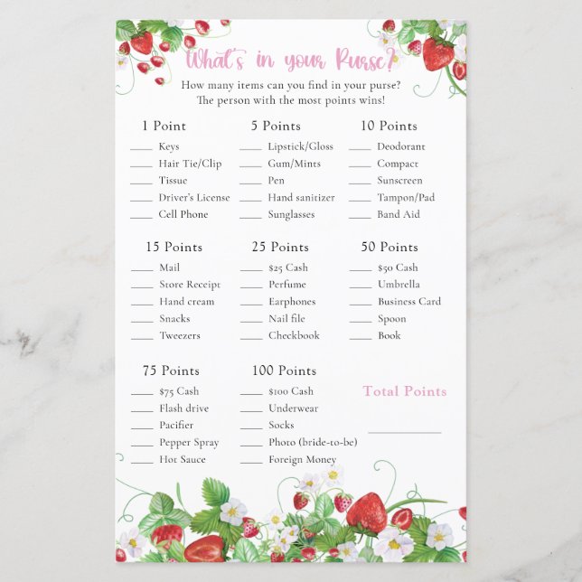 Qu'y a-t-il dans votre sac à main ? | Framboise Su (Devant)