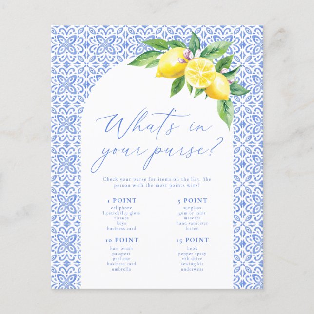 Qu'y a-t-il dans votre sac de Fête des mariées ita (Devant)