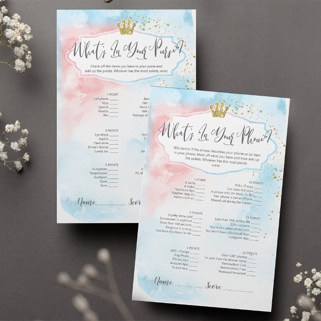 "Qu'y a-t-il dans votre téléphone / sac à main ?"  (Créateur téléchargé)