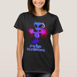 Qwiby : Chemise T-Shirt Mignonne Invasion