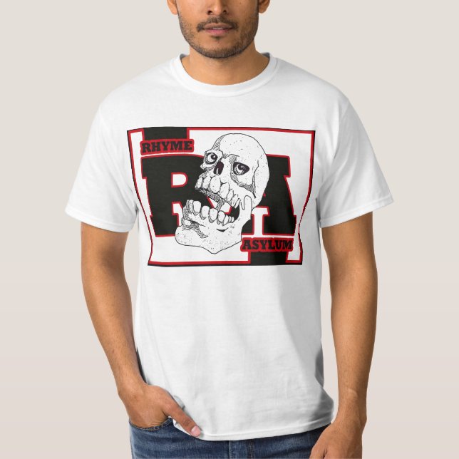 R.A. T-shirt de logo (XL) (Devant)