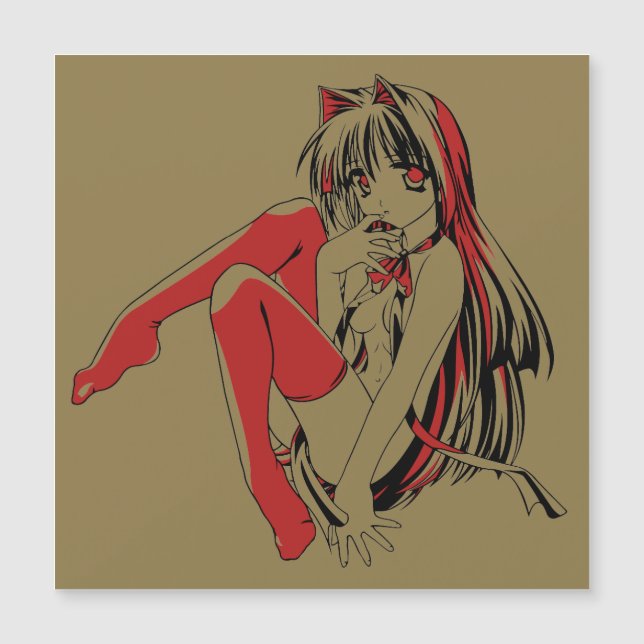 R & B Manga, Neko Catgirl Furry Loli Anime (Devant)