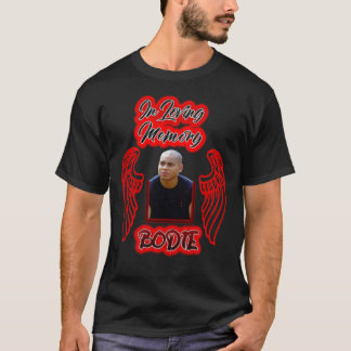 R.I.P. Bodie The Wire Airbrush Memorial T-shirt C
