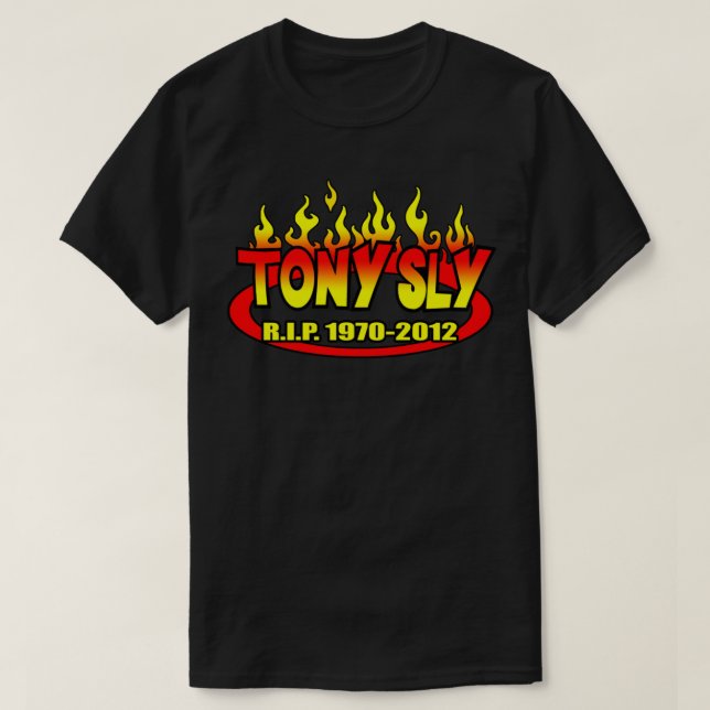 R.I.P. TONY SLY ! ! T-shirt indispensable (Design devant)