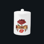 RAB Rockabilly Roses, Love & Lipstick<br><div class="desc">You are viewing The Lee Hiller Designs Collection of Home and Office Decor,  Apparel,  Toxiques and Collectibles. The Designs include Lee Hiller Photographie et Mixed Media Digital Art Collection. You can view her her Nature photographiy at at http://HikeOurPlanet.com/ and follow her hiking blog within Hot Springs National Park.</div>