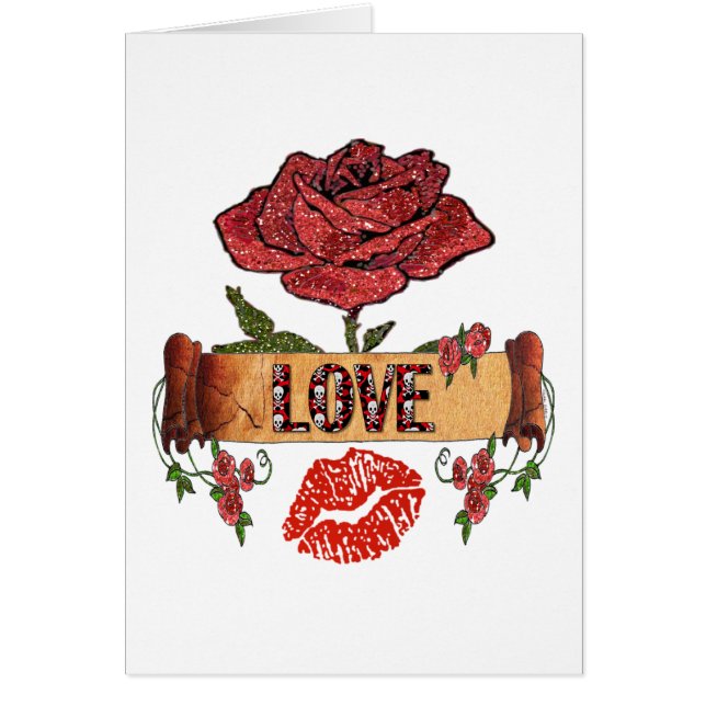 RAB Rockabilly Roses, Love & Lipstick (Devant)