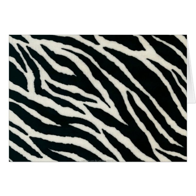 RAB Rockabilly Zebra Imprimer noir et blanc (Devant horizontal)