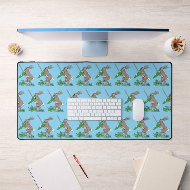Rabbit de guerrier médiéval (Bureau 1)
