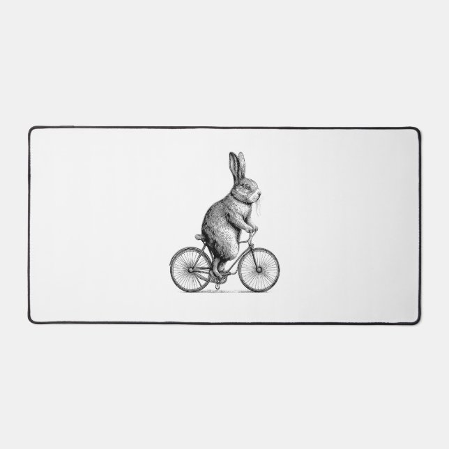 Rabbit Sur Un Vélo Bunny Vélo Vélos Hommes W (Recto)