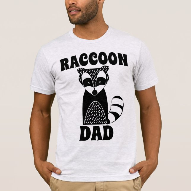 RACCOON DAD T-SHIRTS (Devant)