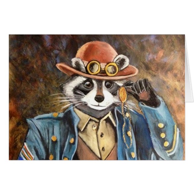 Raccoon de Steampunk (Devant horizontal)