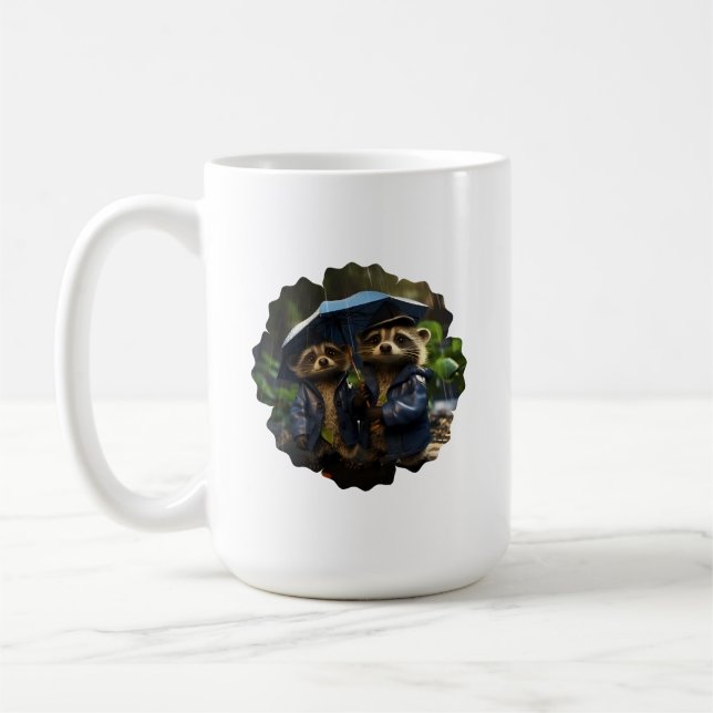 Raccoon Mug (Gauche)