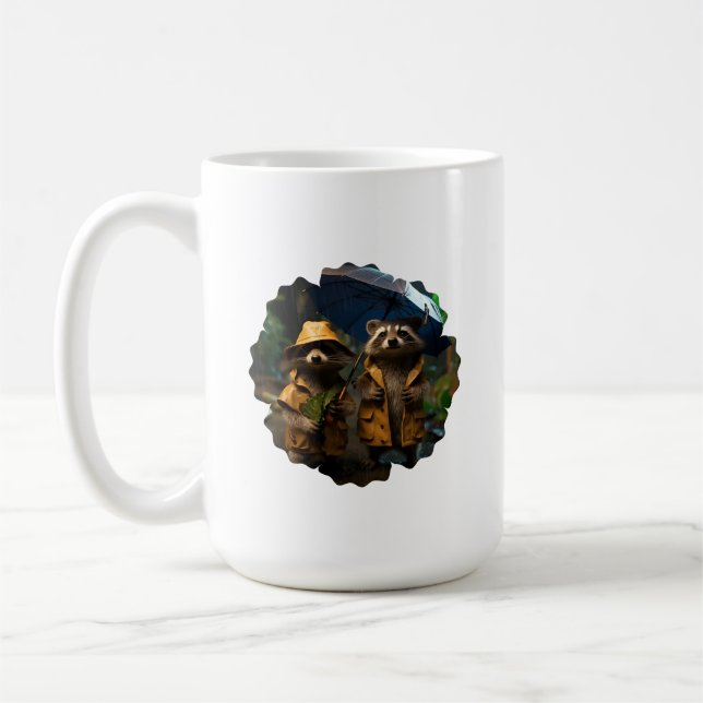 Raccoon Mug (Gauche)