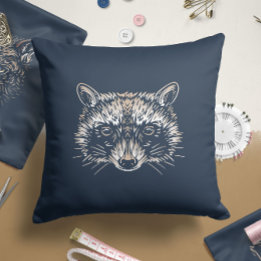Raccoon | Oreiller à lancer de pépinière