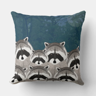 Raccoons Lance Oreiller