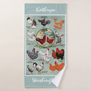 Races vintages de poulet  