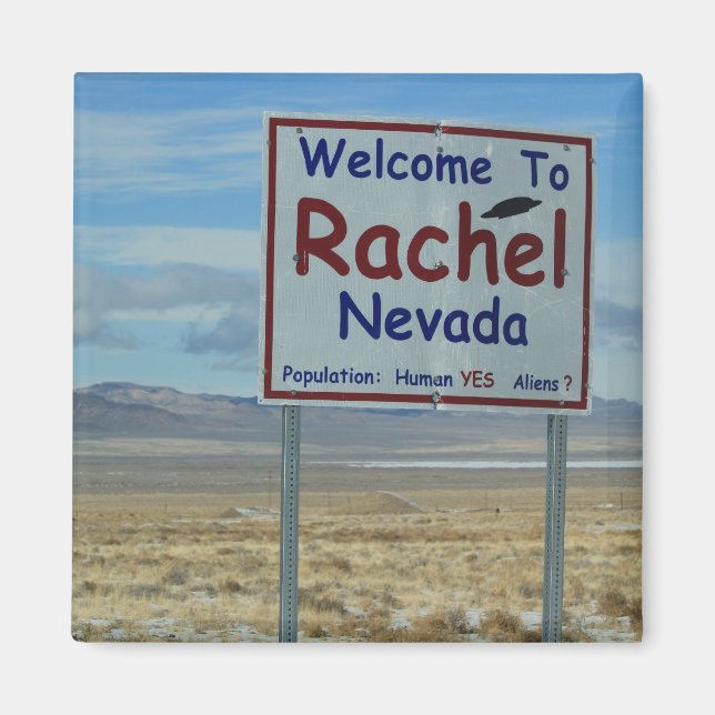 Rachel Nevada ET Magnet d'autoroute (Devant)