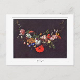 Rachel Ruysch #14 - Carte postale d'art fin