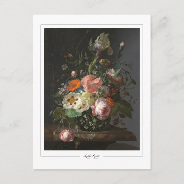 Rachel Ruysch #35 - Carte postale d'art (Devant)