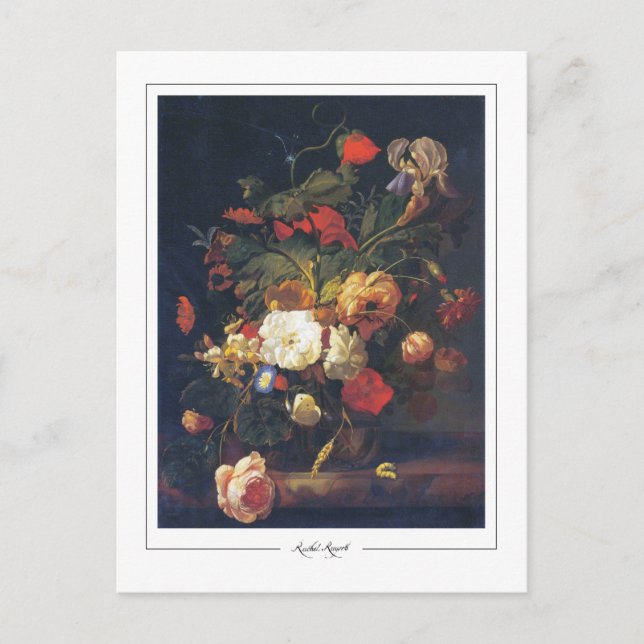 Rachel Ruysch #3 - Carte postale d'art (Devant)